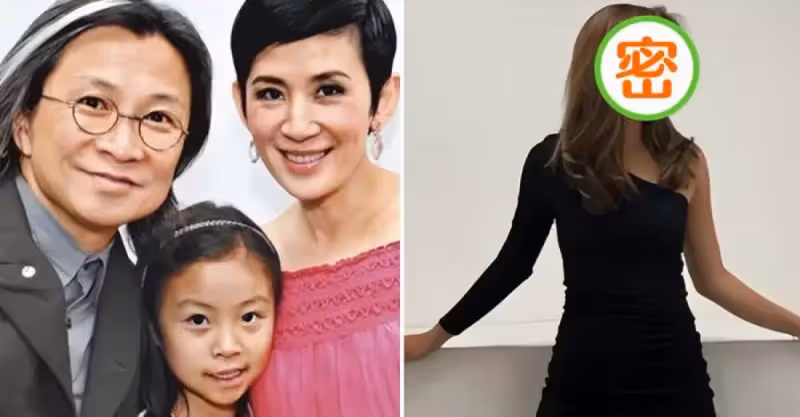 吳君如女兒近照曝光！染發穿開叉裙打扮成熟，長相隨陳可辛，網友：16歲孩子打扮像30歲