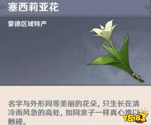 原神塞西莉亞花在哪採集 原神塞西莉亞花位置攻略