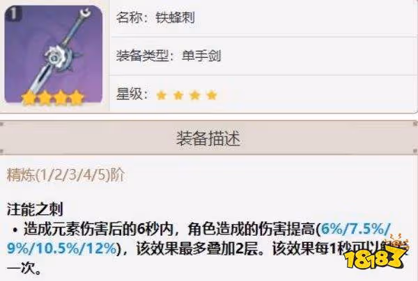 原神萬葉四星武器推薦 萬葉四星武器用哪個好