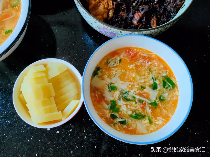 「摳門」的人都吃啥，曬我家7天晚餐，簡單接地氣，朋友：太寒酸