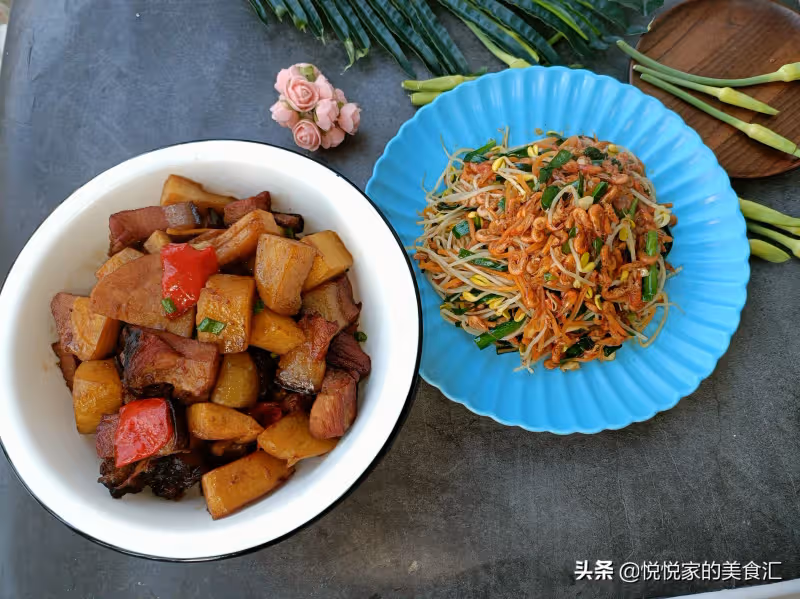 「摳門」的人都吃啥，曬我家7天晚餐，簡單接地氣，朋友：太寒酸