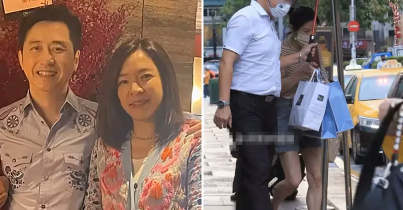 庾澄慶二婚妻子張嘉欣難得露面，司機接送出門，闊太派頭十足
