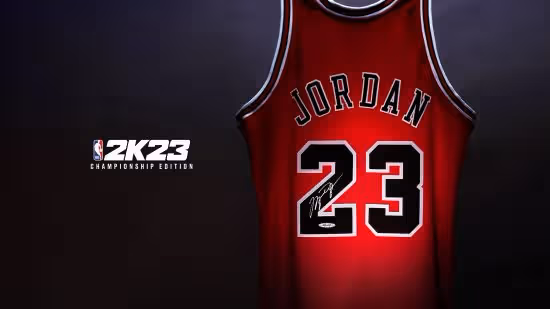 麥可·喬丹作為《NBA 2K23》的封面人物在今年遊戲的兩個特別版本中揭開面紗
