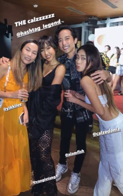 林子祥兒子參加派對,被美女們包圍受歡迎,鄭丹瑞愛女大秀美腿