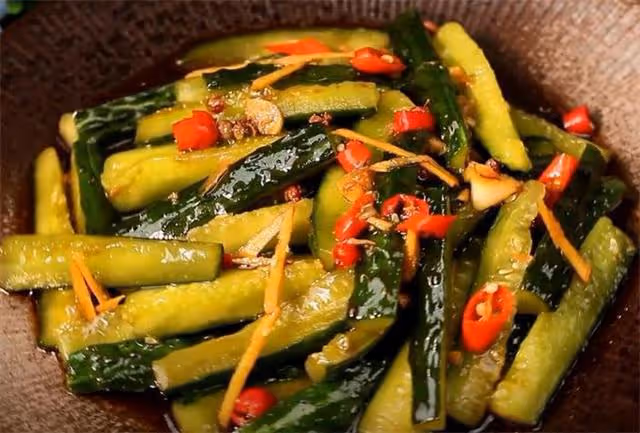 黃瓜最近火了,教你殿堂級別的做法,好看又好吃,真的超下飯