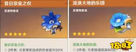 原神莫娜聖遺物推薦什麼 原神莫娜聖遺物推薦攻略