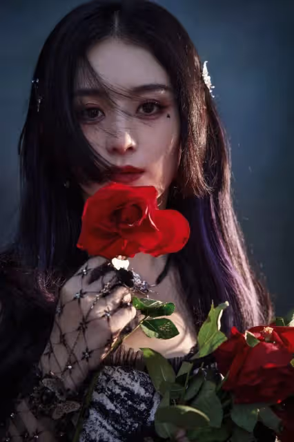 趙麗穎參加《開始推理吧》!暗黑風洋娃娃造型,讓人看了有點嚇人