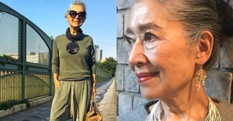 有皺紋又怎樣！網紅奶奶年過70「滿頭白髮堅持不染」氣質超優雅「穿搭超時髦」狂吸6萬粉：保持年輕的心