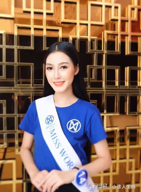 寮國世界小姐亞軍,從小的夢想是去越南上大學,這穿搭很國際范