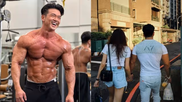 也太甜了吧！李沛旭緊牽愛妻登記