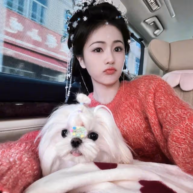 白鹿分享拍攝《白月梵星》日常，曬妝造，可愛狗狗.....治癒美好