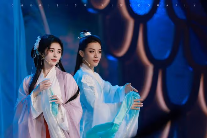 東方衛視春晚,鞠婧禕陳麗君帶來《游山戀》,鞠婧禕解鎖最美古裝