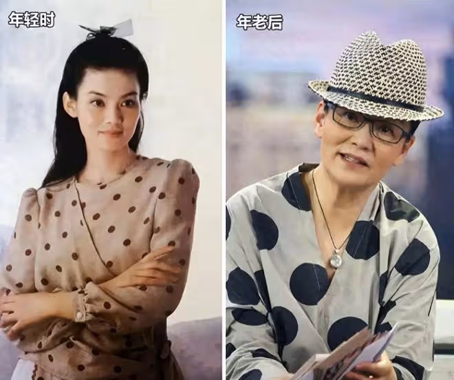 被潘虹的老年狀態驚艷:69歲的她頭髮花白,穿衣極簡卻高級有氣質
