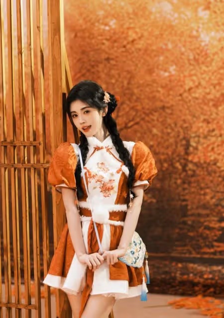 鞠婧禕不愧為時髦精！漢服穿搭穿搭出個人風格，展現古典韻味