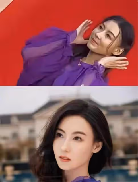 42歲張柏芝現身集體婚禮!新郎們拿手機狂拍看呆了,生圖滿臉油光