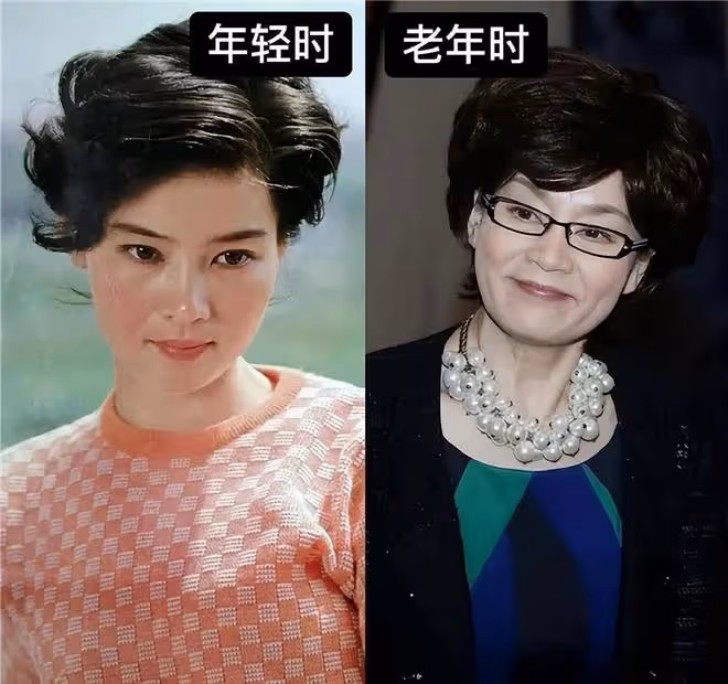 被潘虹的老年狀態驚艷到:69歲頭髮花白,穿衣極簡卻高級有氣質