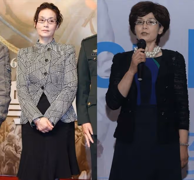 被潘虹的老年狀態驚艷到:69歲頭髮花白,穿衣極簡卻高級有氣質
