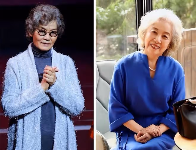 被潘虹的老年狀態驚艷到：69歲頭髮花白，穿衣極簡卻高級有氣質