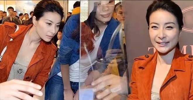 郭晶晶和超模張梓琳同穿亮色,雖然輸了身高,但舉手投足間皆自信