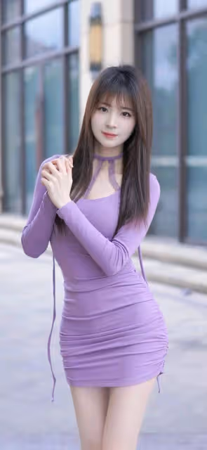 葡萄淡紫,搖曳生姿,穿出你的綺麗夢境