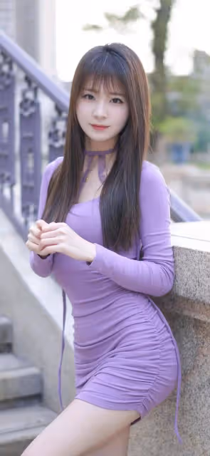 葡萄淡紫,搖曳生姿,穿出你的綺麗夢境