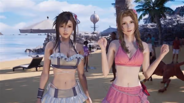 《FF7重生》第六章快樂仙人掌拍照位置演示
