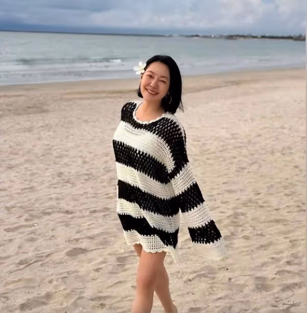 小S兩個大女兒秀身材，姐妹相差2歲，遺傳媽媽的美貌