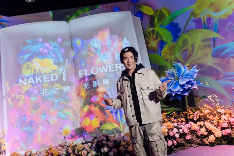 花之舞光影展倒數計時　歌手徐暐翔聞奇香大讚：真的很放鬆