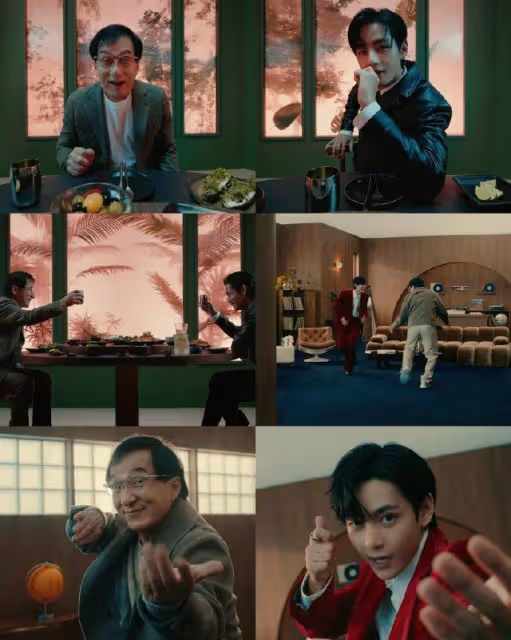 成龍和韓國知名男星同框，成為韓網熱門話題，網友：都是國際巨星
