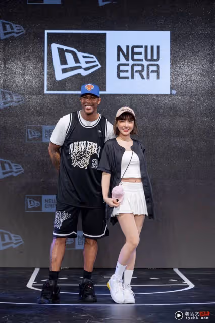 女神峮峮演繹美式潮流穿搭 NBA球星Stephon Marbury來台獻出第一次
