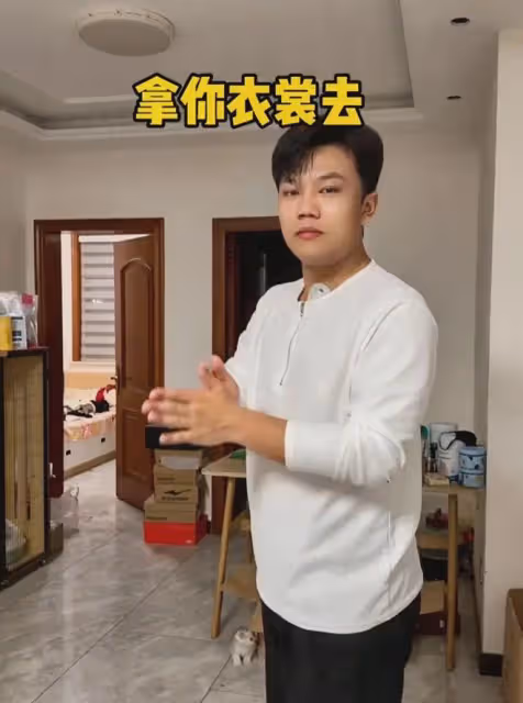 解清帥收拾好行李,準備去杭州帶貨!胖了20斤,真是有媽就是好!