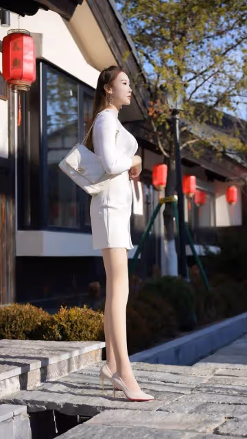 職場風采,包臀裙+絲襪+高跟鞋,打造你不凡的魅力,讓你輕鬆成為辦公室的明星