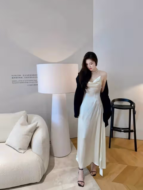 穿「高跟鞋」搭配禮服裙,端莊優雅氣質好,適合派對