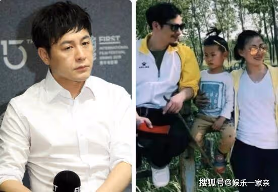 張頌文老婆陳素真照片被扒,張頌文現任妻子漂亮,一家四口照片很溫馨!