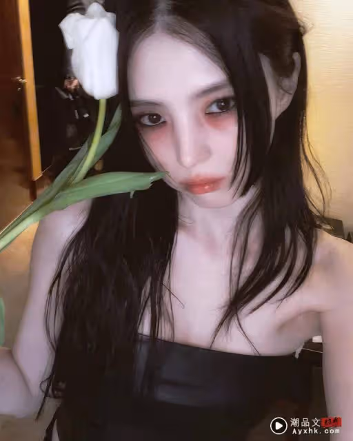 韓韶禧頹廢風成暗黑DJ!「抹胸馬甲下滑」全被拍 網驚:這能免費看?