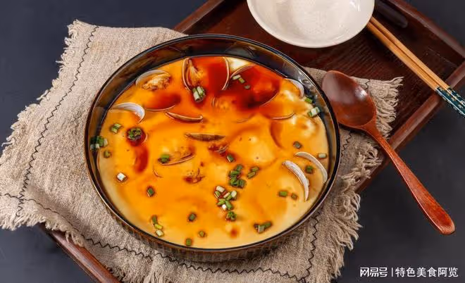文蛤蒸雞蛋：家庭中的高級美食享受