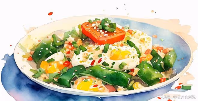 家常小炒也能高大上，青椒炒蛋告訴你什麼是「美味」