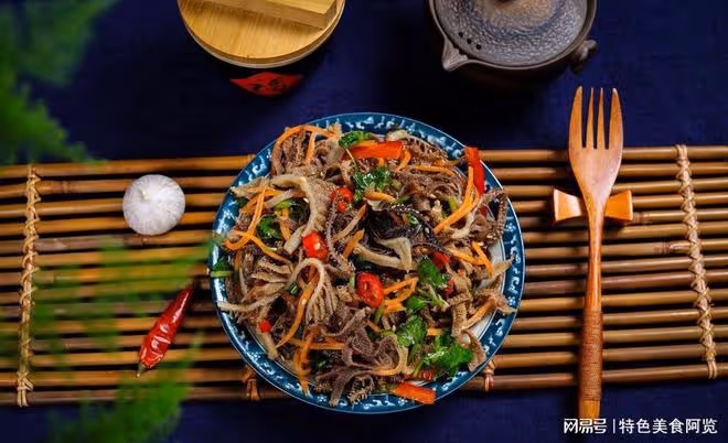 美味佳肴，涼拌毛肚的製作方法