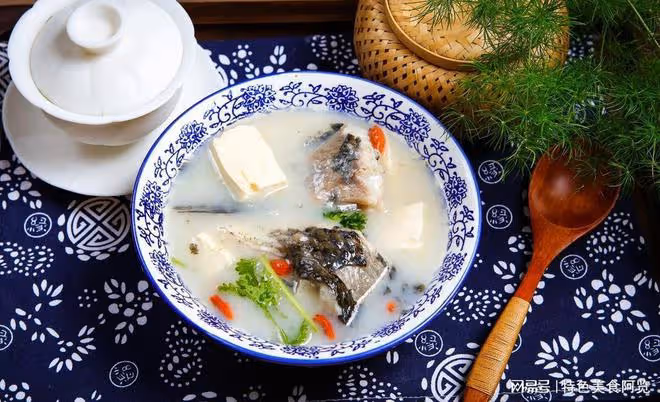 美味鮮香的草魚湯，傳承家鄉味道