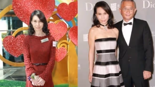 何超瓊60歲親妹露面，長相完全不像姐姐，身家百億已離婚單身