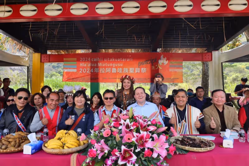 原住民文化躍國際！拉阿魯哇族年度最大祭典　美瓏社聖貝祭交流都會原鄉