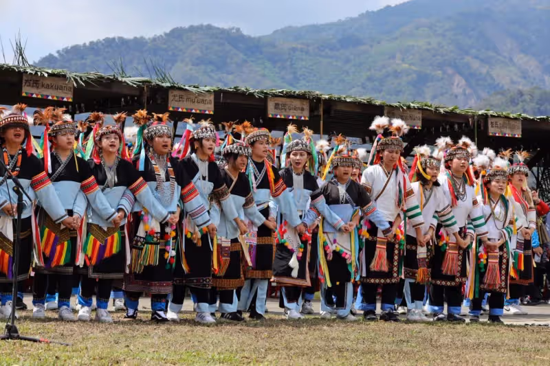 原住民文化躍國際！拉阿魯哇族年度最大祭典　美瓏社聖貝祭交流都會原鄉