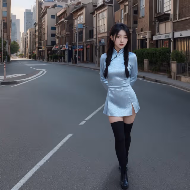 潮妹新寵!短裙與黑襪,玩轉時尚界的黑馬組合