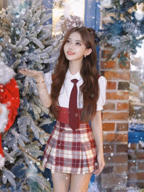 19歲韓國尤物少女的時尚寫真穿搭:青春活力與優雅並存 清新又可愛