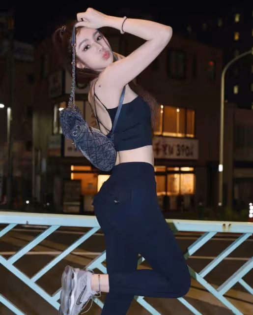 運動女孩的休閒穿搭