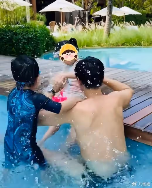 周一圍一家泰國遊玩,3歲兒子說泰語好可愛,俏皮喊媽媽「丹姐」