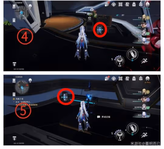 【崩壞：星穹鐵道】空間站「黑塔」地圖秘技點罐位置