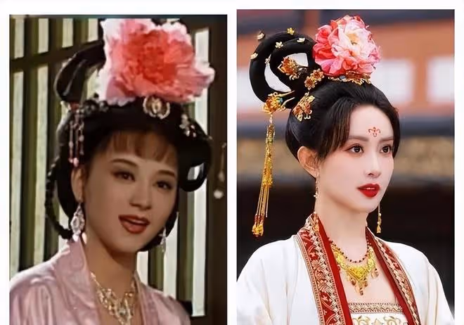 孟子義新劇造型太棒了:發包搭配滿頭髮飾,有古早影視劇的味道了
