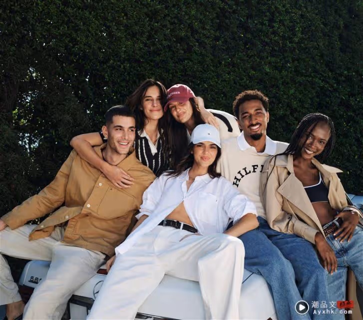 TOMMY HILFIGER攜手超模KENDALL AND FRIENDS發布2024春季系列