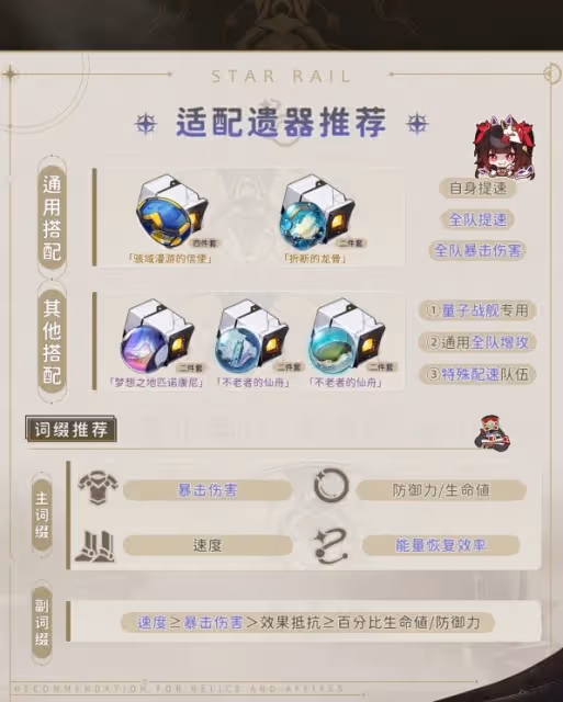 《崩壞:星穹鐵道》花火技能解析及裝備推薦
